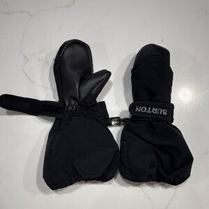 Burton Black Insulated Mittens-Toddler